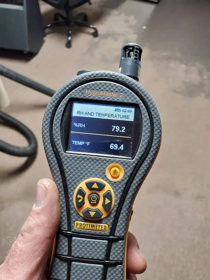 Moisture meter humidity assessment for Mold Remediation & Removal in Spartanburg